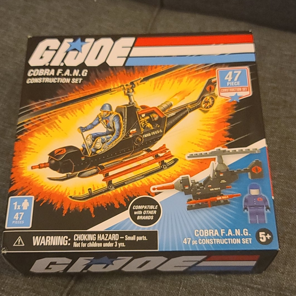 ⚡GI Joe Cobra Cobra F.A.N.G. 47 Pc Construction